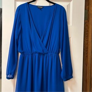 Express Women's Blue Dress